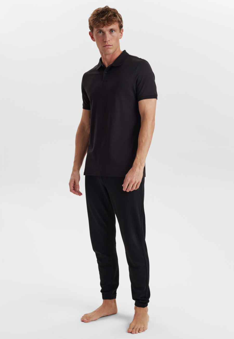 Piqué polo |  bambus | sort -JBS of Denmark Men