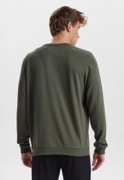 Trøje med logo | Bambusviskose | Grøn -JBS of Denmark Men