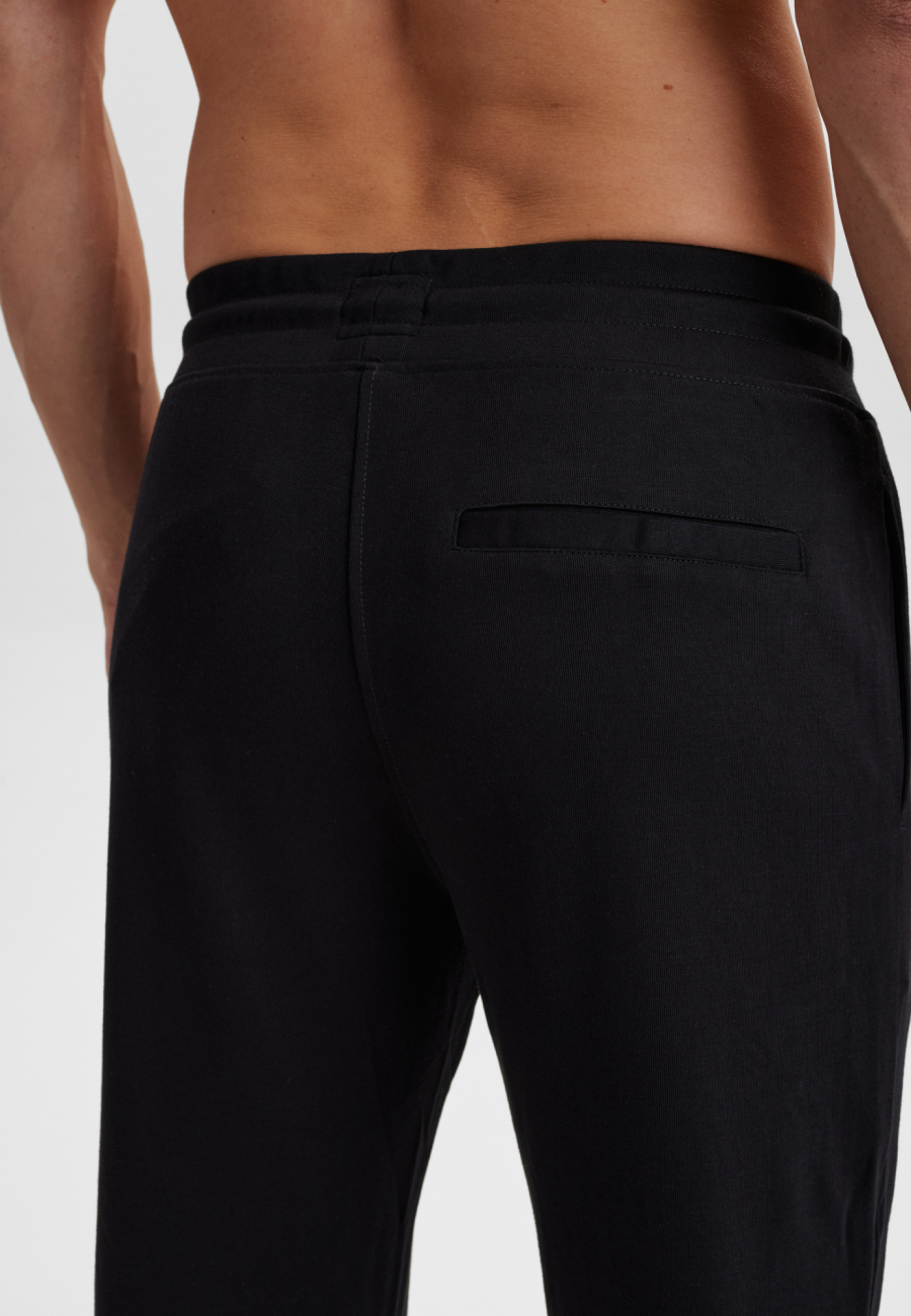 Bukser med logo | Bambusviskose | Sort -JBS of Denmark Men
