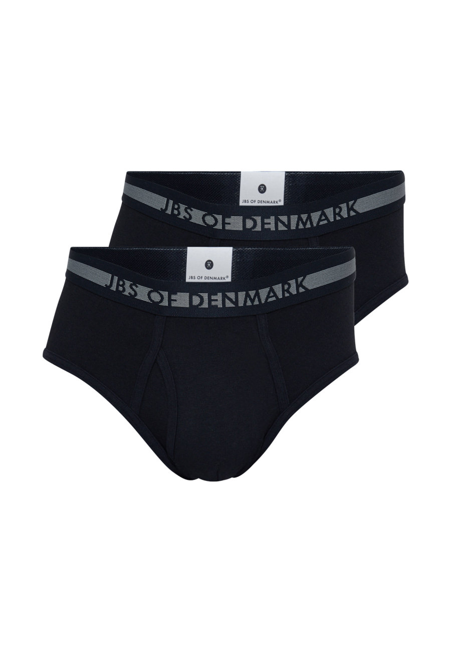 Brief med gylp 2-pak | Bambusviskose | Sort -JBS of Denmark Men