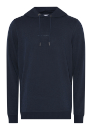 Hoodie med logo | Bambusviskose | navy -JBS of Denmark Men