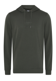 Hoodie med logo | Bambusviskose | Grøn -JBS of Denmark Men