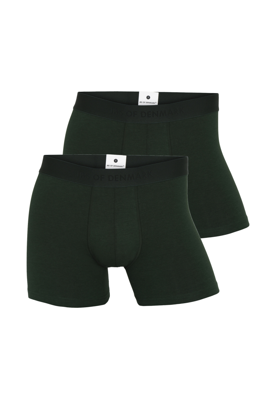 Tights 2-pak, Bambusviskose, Grøn