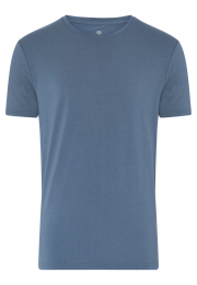 T-shirt o-neck | Bambusviskose | Blå -JBS of Denmark Men