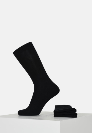 4-pak strømper | bomuld | sort -JBS of Denmark Men