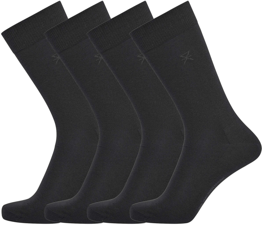 4-pak strømper | bomuld | sort -JBS of Denmark Men