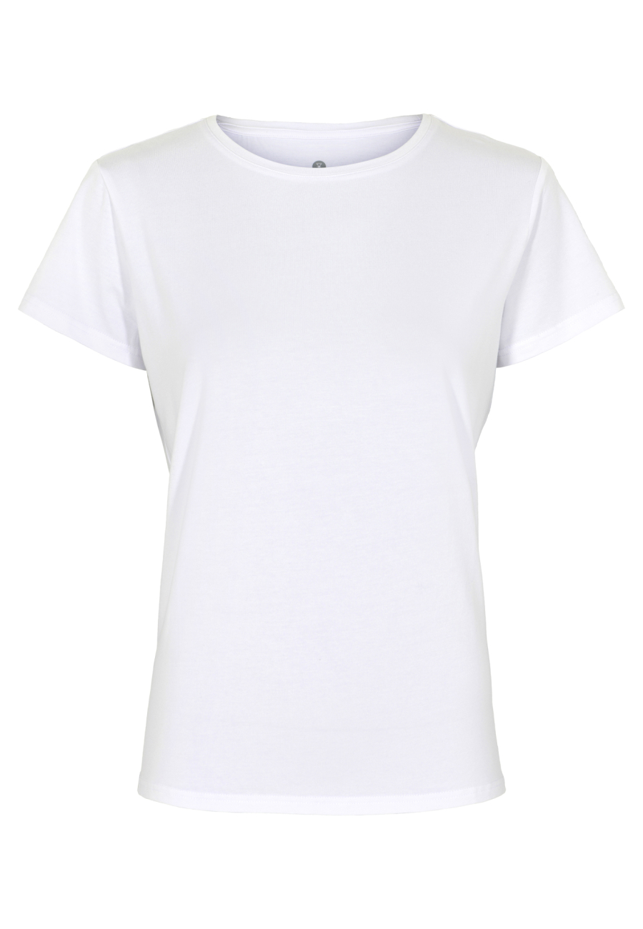 T-shirt |  Bambusviskose | Hvid -JBS of Denmark Women