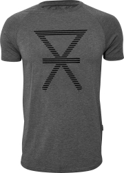 T-shirt med tryk | bambus | grå -JBS of Denmark Men