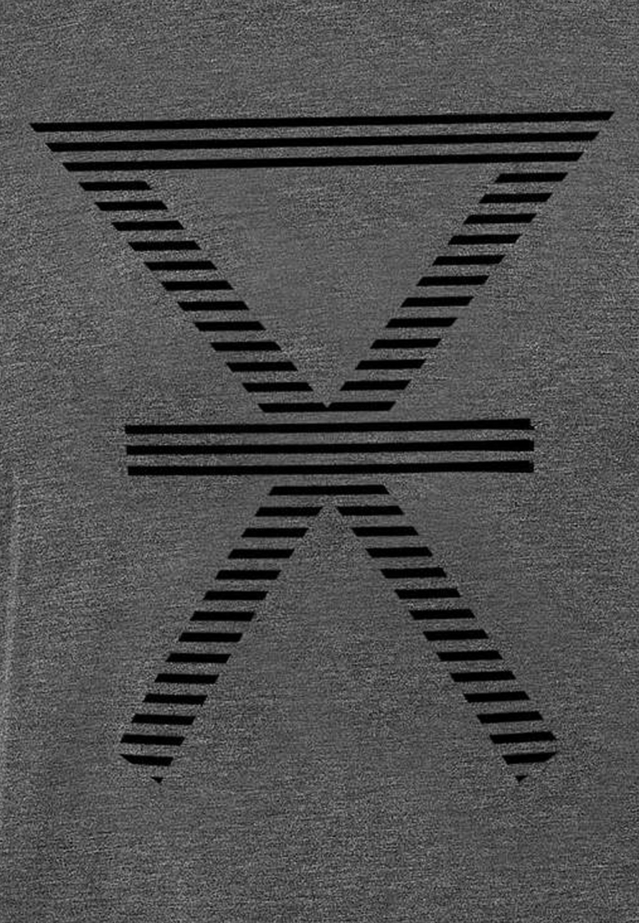 T-shirt med tryk | bambus | grå -JBS of Denmark Men