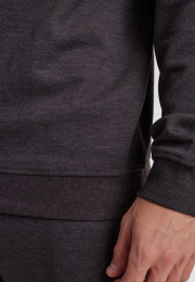 Trøje med logo | Bambusviskose | Mørk grå -JBS of Denmark Men