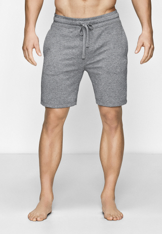 Shorts, Bambusviskose, Lys grå