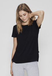 T-shirt |  Bambusviskose | Sort -JBS of Denmark Women