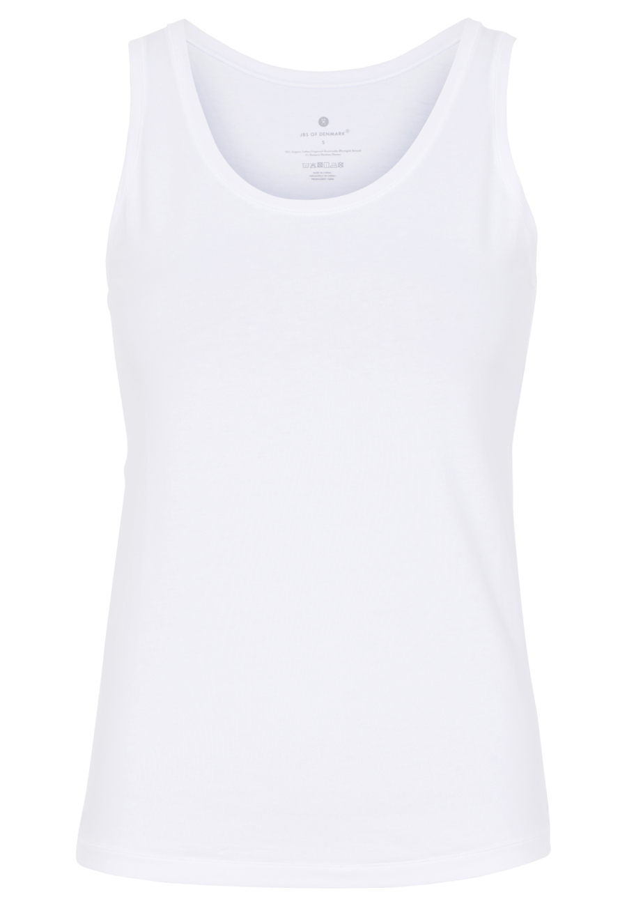 Tanktop | GOTS bomuld | Hvid -JBS of Denmark Women