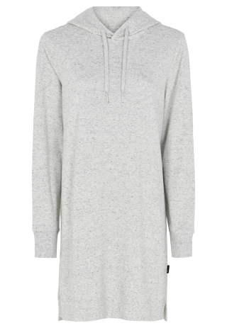 Hoodie dress |  Bambusviskose | Lys grå -JBS of Denmark Women