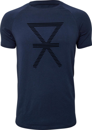 T-shirt med tryk | bambus | marine -JBS of Denmark Men
