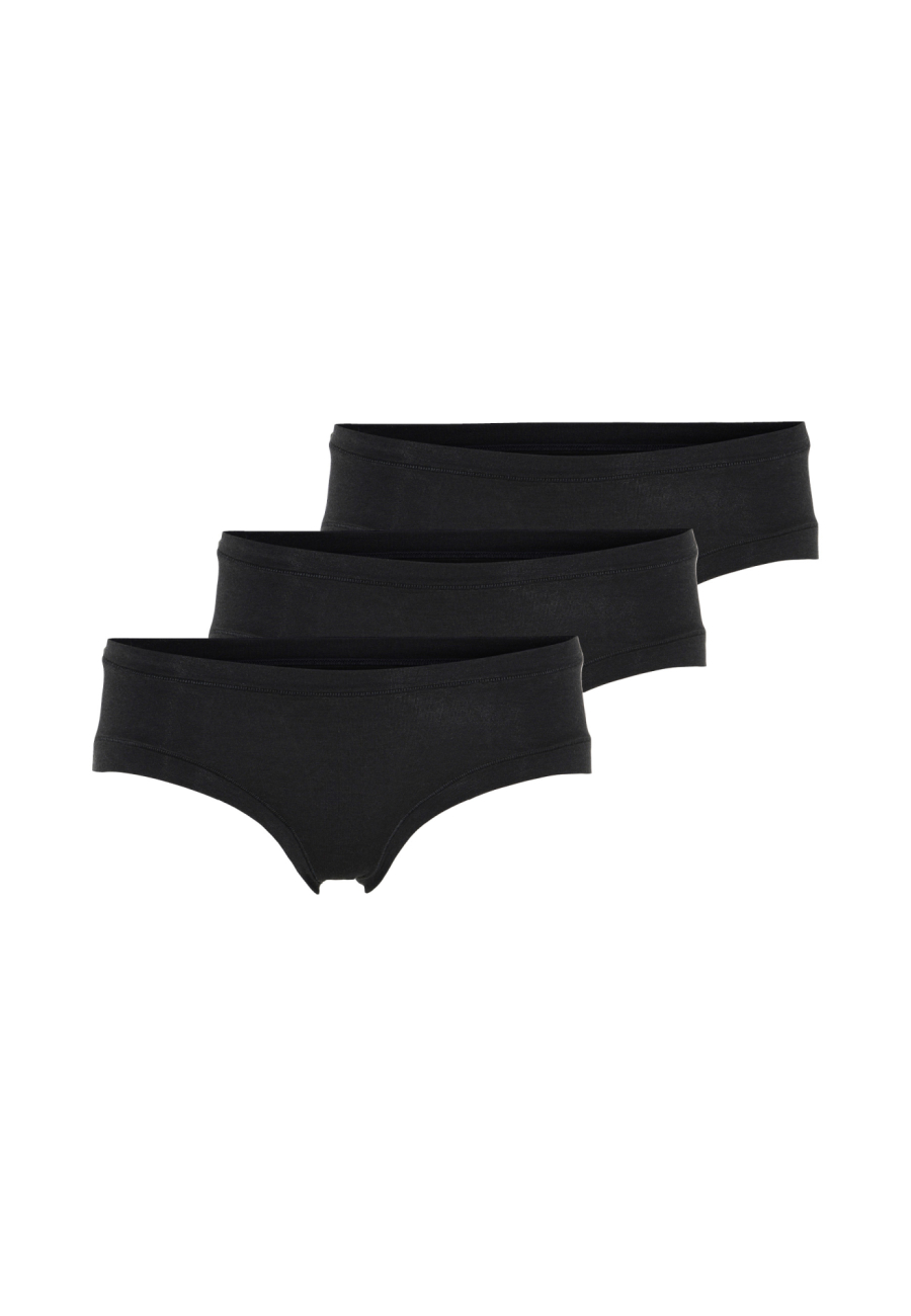 Hipster 3-pak |  Bambusviskose | Sort -JBS of Denmark Women