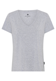 T-shirt v-neck | Bambusviskose | Grå -JBS of Denmark Women