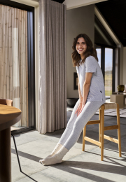 Leggings |  Bambusviskose | Grå melange -JBS of Denmark Women