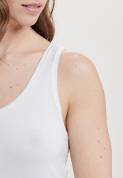 Tanktop |  Bambusviskose | Hvid -JBS of Denmark Women