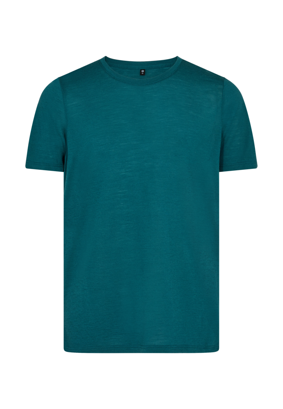 T-shirt | 100% økologisk GOTS uld | Grøn -JBS of Denmark Men