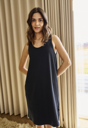 Jersey dress | Bambusviskose | Sort -JBS of Denmark Women