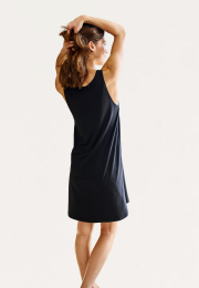 Jersey dress | Bambusviskose | Sort -JBS of Denmark Women