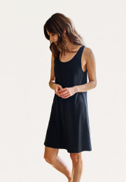 Jersey dress | Bambusviskose | Sort -JBS of Denmark Women