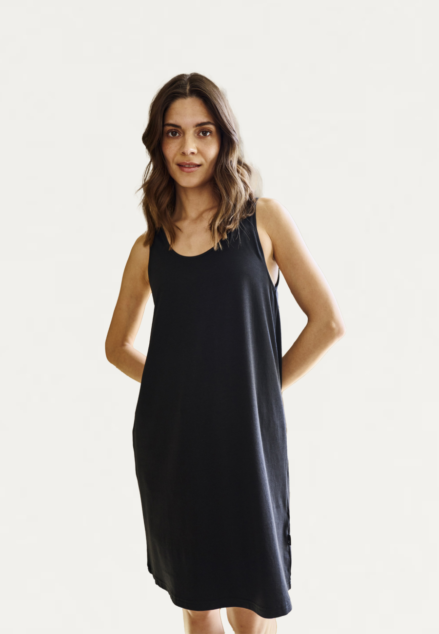 Jersey dress | Bambusviskose | Sort -JBS of Denmark Women