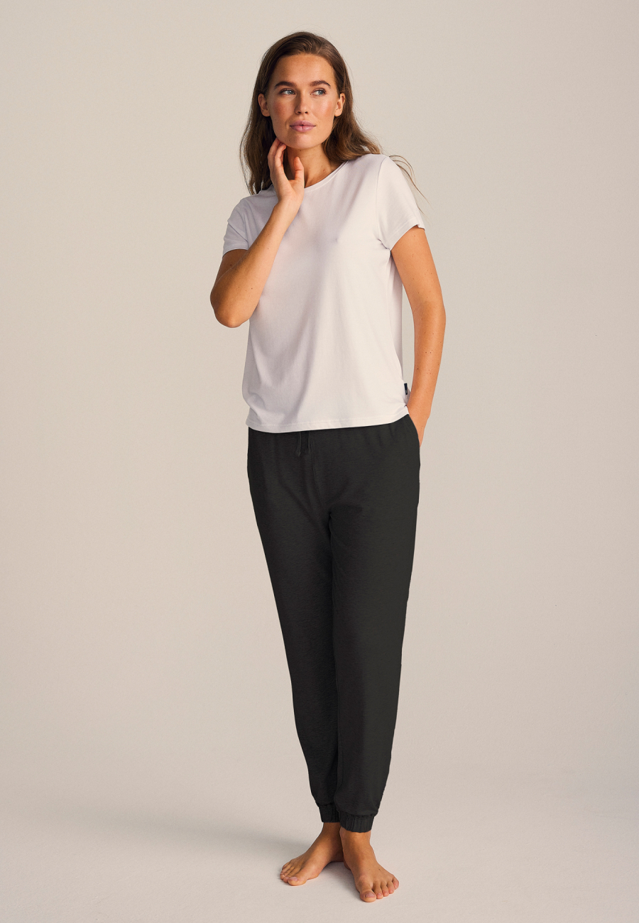Jersey pants | Bambusviskose | Sort -JBS of Denmark Women