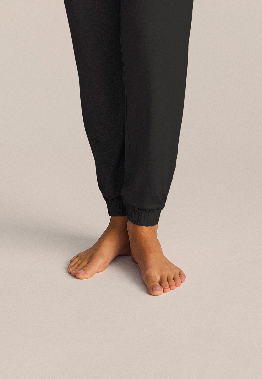 Jersey pants | Bambusviskose | Sort -JBS of Denmark Women