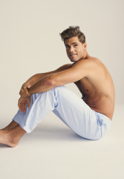 Pyjamasbukser | Bambusviskose | Blå stribet -JBS of Denmark Men