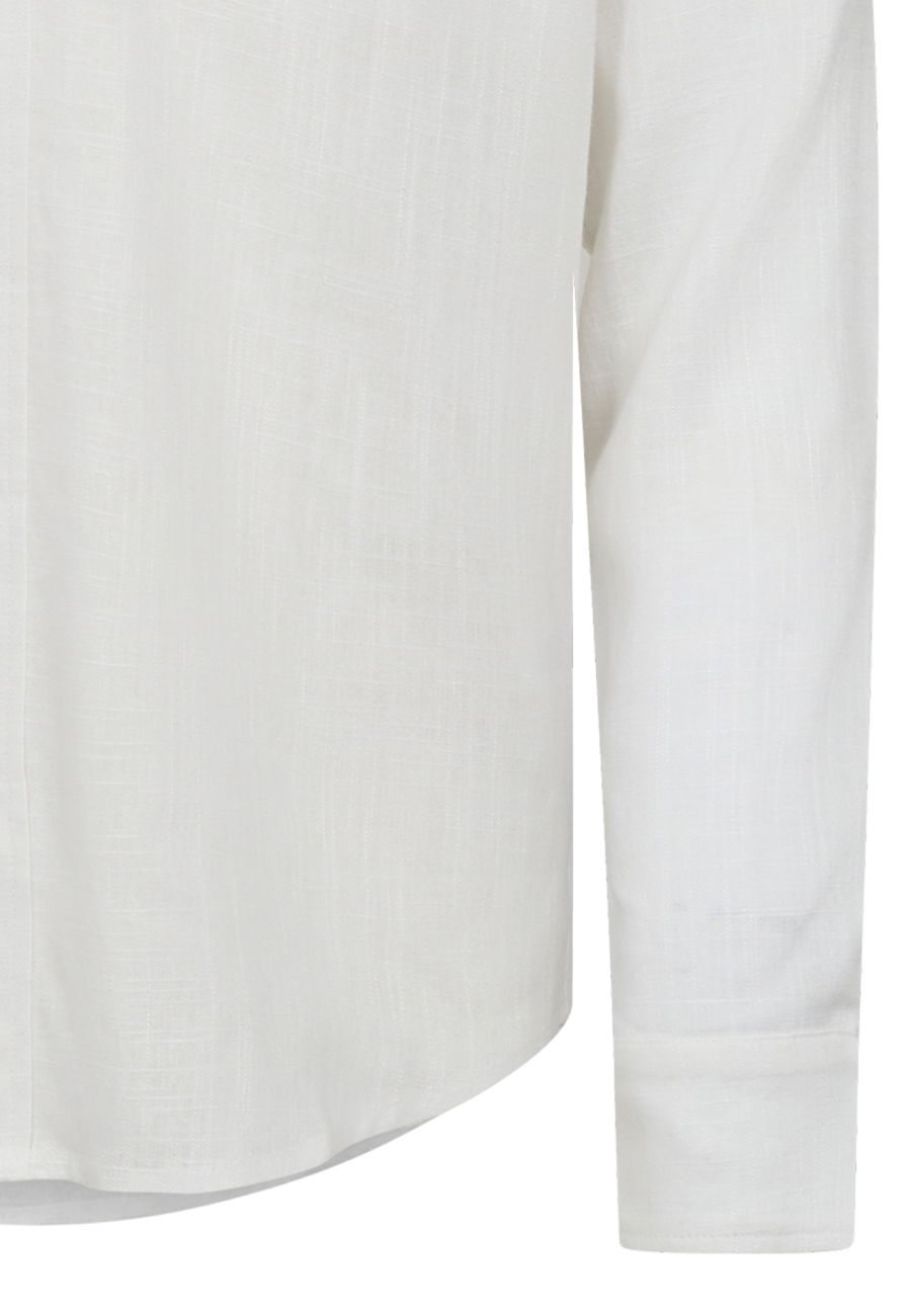 Skjorte | Hør/bambusviskose | Hvid -JBS of Denmark Men