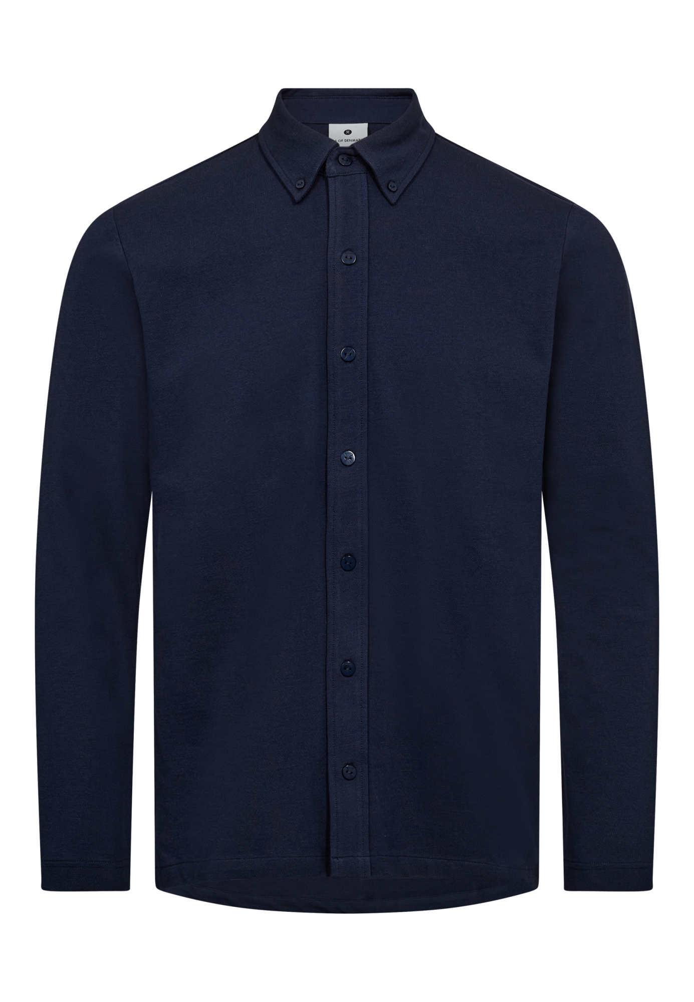 Skjorte "pique", Bambusviskose, Navy