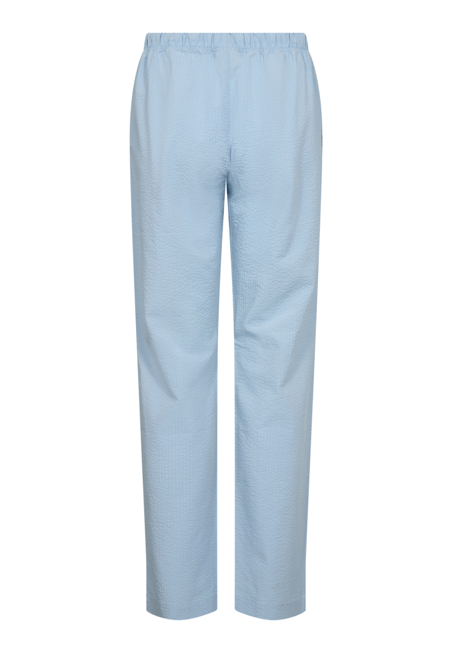 Natbukser "Seersucker" | Bambusviskose | Blå -JBS of Denmark Women