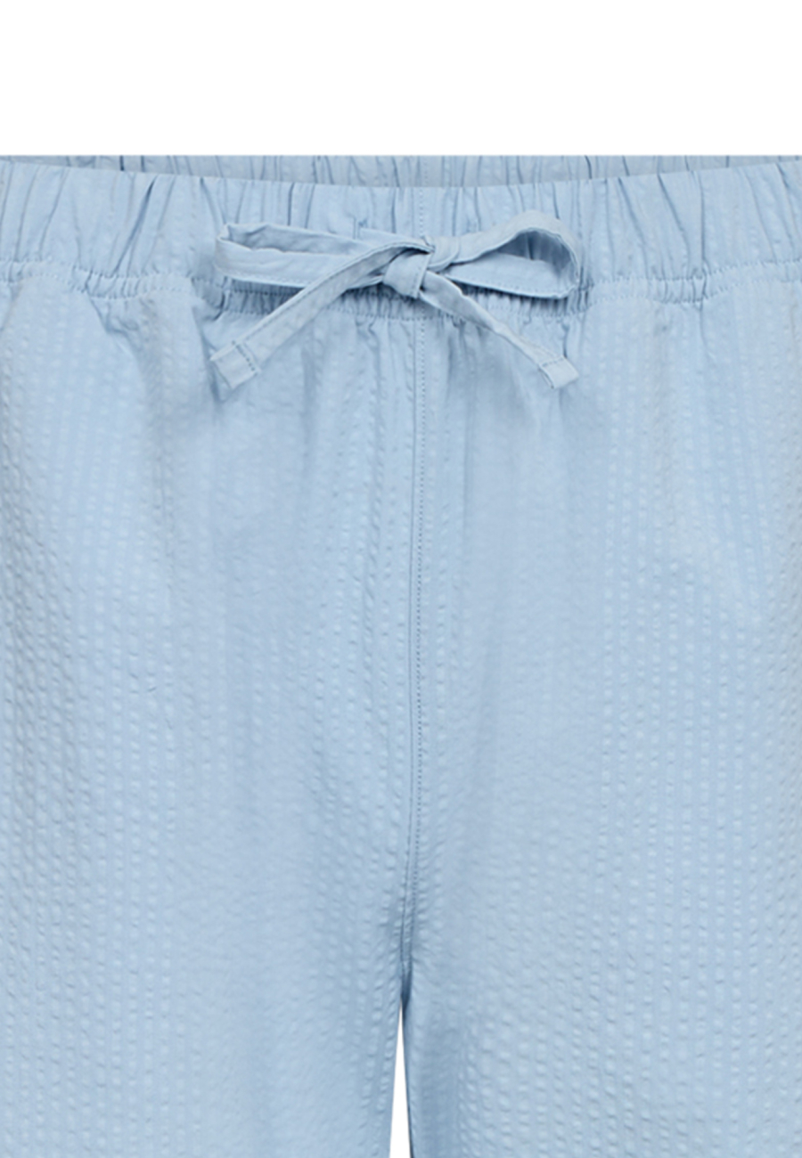Natbukser "Seersucker" | Bambusviskose | Blå -JBS of Denmark Women