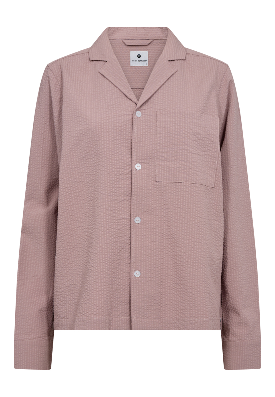 Natskjorte "Seersucker" | Bambusviskose | Rose -JBS of Denmark Women