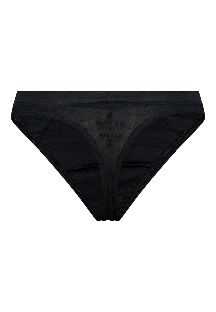 String trusse | Økologisk bambusviskose | Sort -JBS of Denmark Women