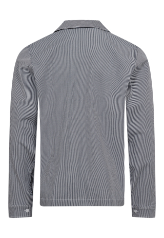 Pyjamasskjorte | Bambusviskose | Navy stribet -JBS of Denmark Men