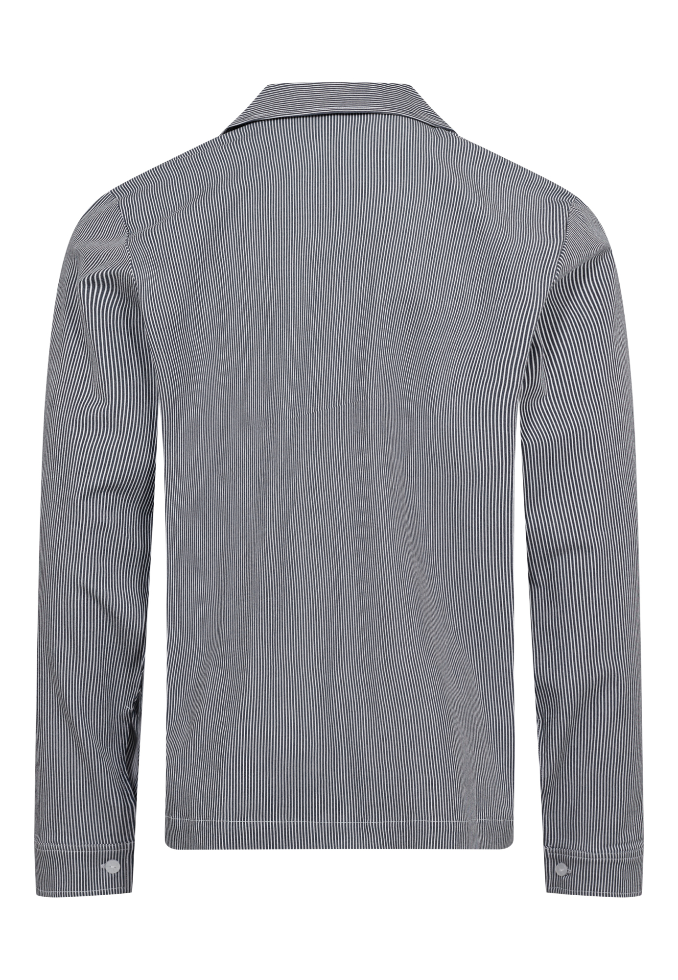 Pyjamasskjorte, Bambusviskose, Navy stribet