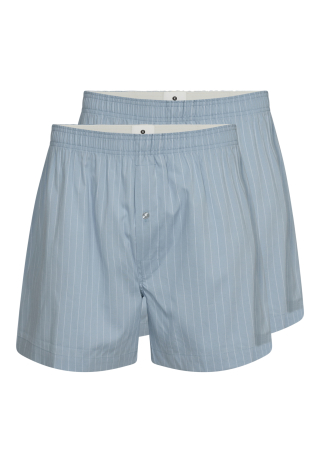 Boxershorts 2-pak, Bambusviscose, Lys blå Boxershorts 2-pak, Bambusviscose, Lys blå