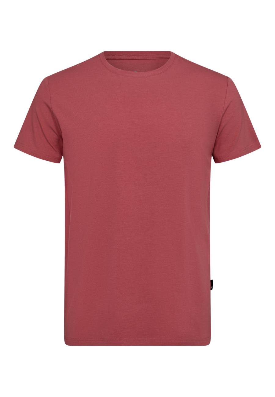 T-shirt o-neck | Bambusviskose | Rød -JBS of Denmark Men