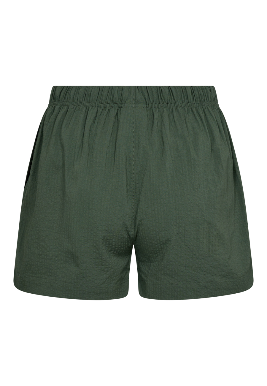 Pyjamasshorts "Seersucker" | Bambusviskose | Grøn -JBS of Denmark Women