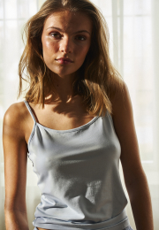 Stroptop | Bambusviskose | Lys blå -JBS of Denmark Women