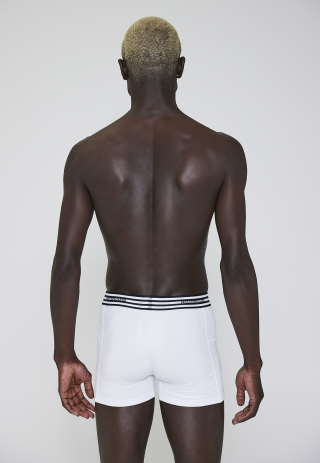 Tights | 2-pak | Økologisk bambusviskose | Hvid -JBS x Mads Nørgaard