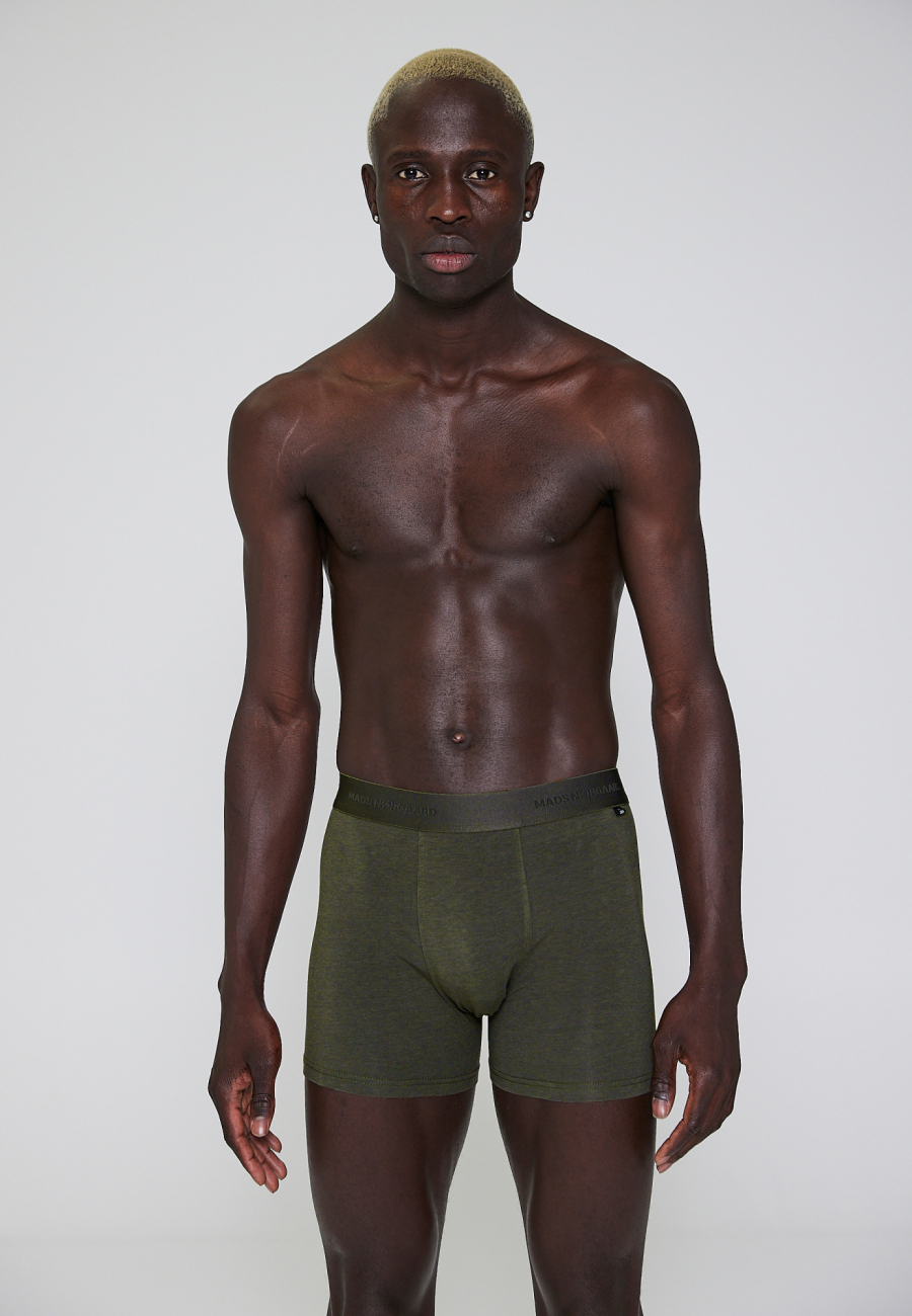 Tights | 2-pak | Økologisk bambusviskose | Army -JBS x Mads Nørgaard