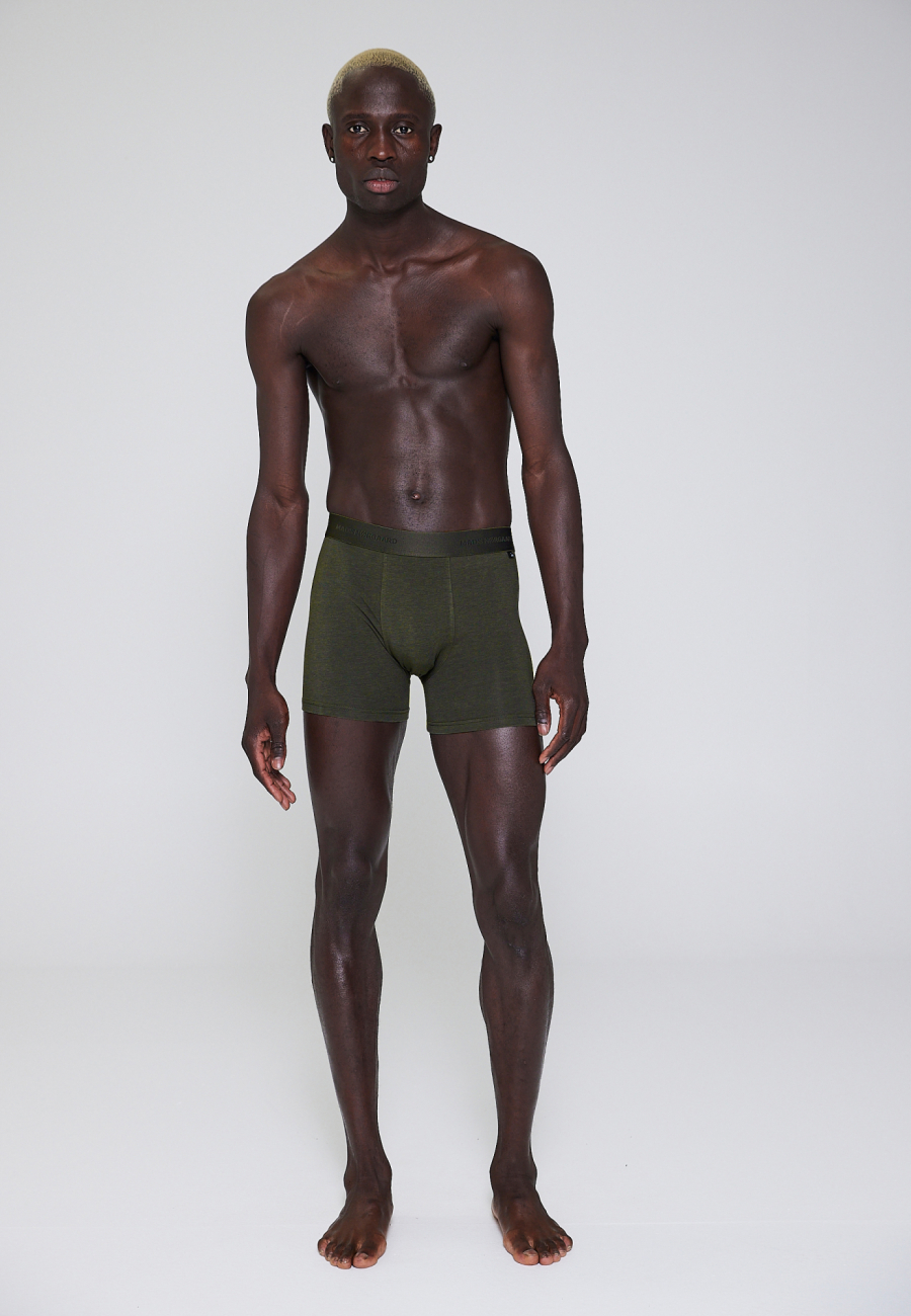 Tights | 2-pak | Økologisk bambusviskose | Army -JBS x Mads Nørgaard