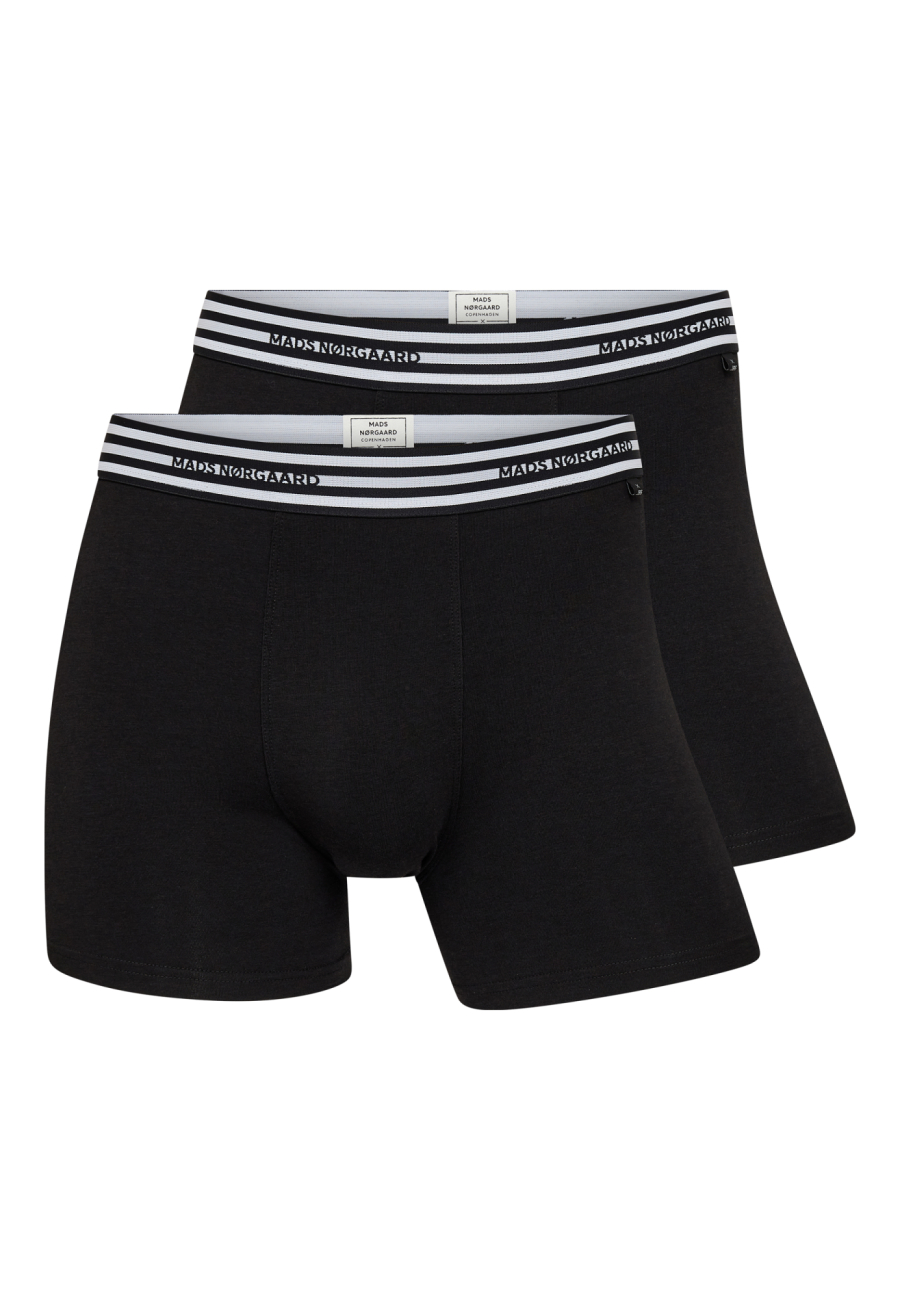 Tights | 2-pak | Økologisk bambusviskose | Sort -JBS x Mads Nørgaard