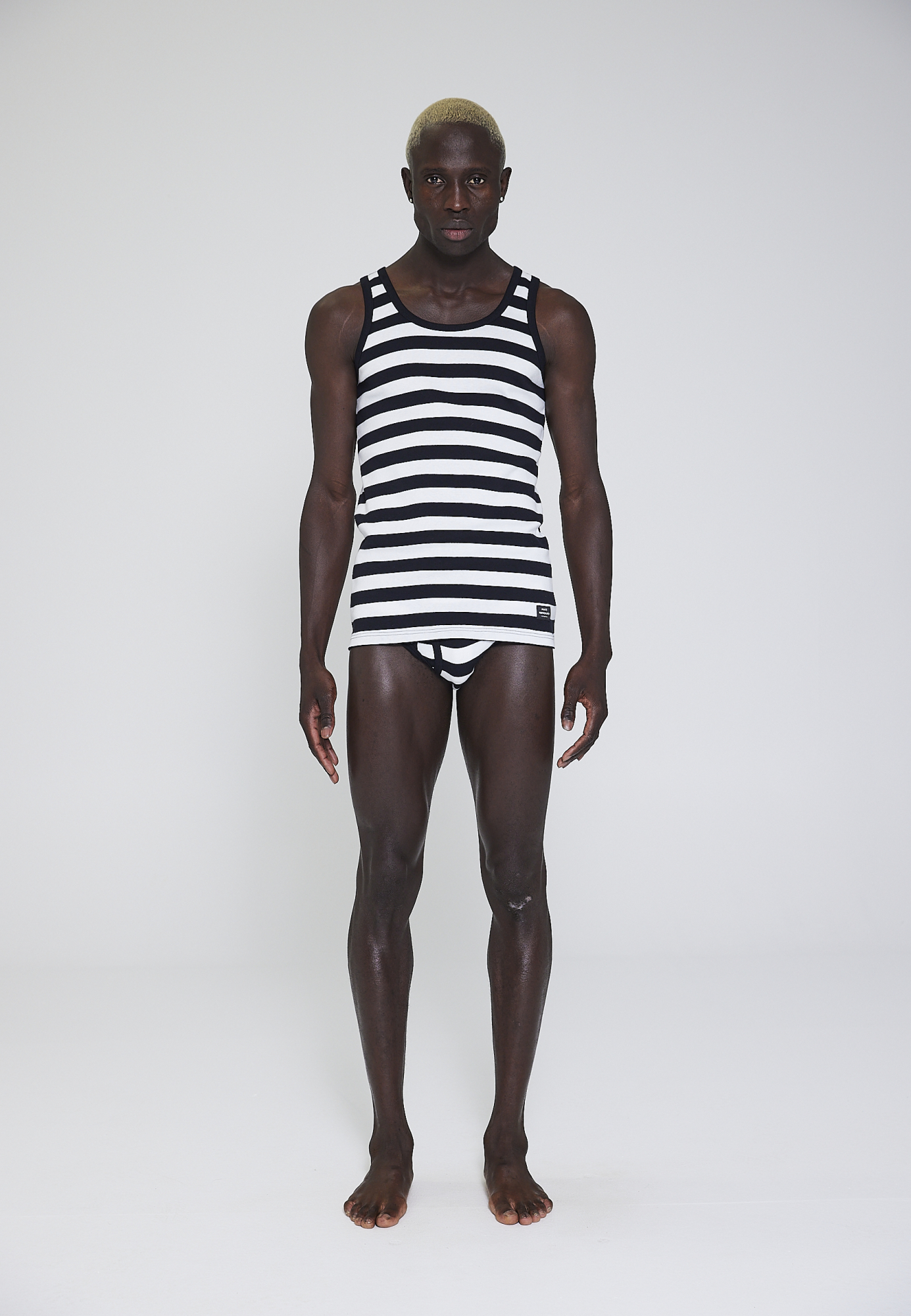 Tanktop "original", 100 % økologisk bomuld, Stribet