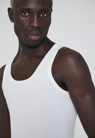Tanktop "original", 100 % økologisk bomuld, Hvid Tanktop "original", 100 % økologisk bomuld, Hvid