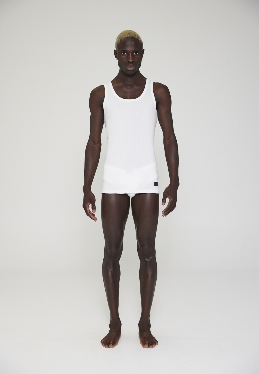 Tanktop "original", 100 % økologisk bomuld, Hvid